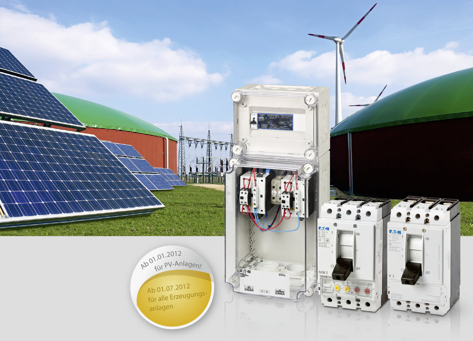 Eaton Grid and System Protection to VDE-AR-N 4105 – in the 14 kVA to 866 kVA Rating Range (20 A to 1250 A)